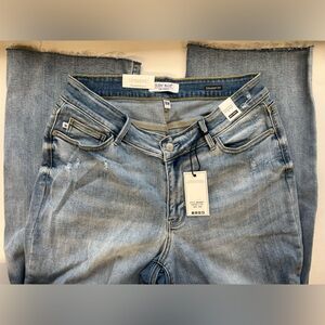 NEW Judy Blue Jeans Women's Light Wash Straight Fit High Waist Denim 16W